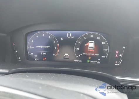 2023 Honda Civic Touring z USA, uszkodzony, nr VIN 2HGFE1F91PH320653